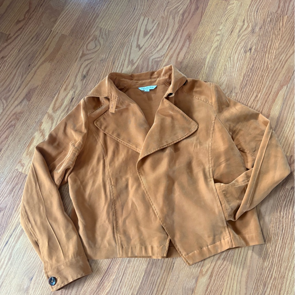 Tan Biker Jacket